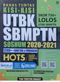 Image of bahas tuntas kisi-kisi UTBK SBMPTN SOSHUM 2020/2021