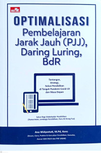 Image of optimalisasi pembelajaran jarak jauh(pjj) daring luring bdr