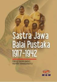 Image of SASTRA JAWA BALAI PUSTAKA 1917-1942