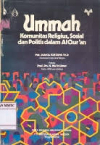 Image of ummah komunitas religius,sosial dan politis dalam al qur'an